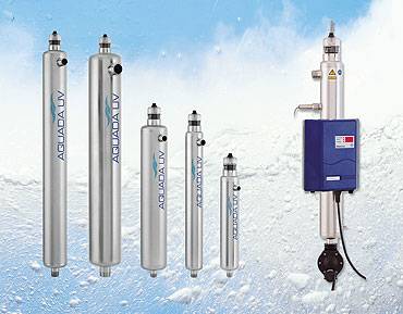 Systèmes Aquada WEDECO conçus pour désinfecter par rayonnement ultraviolet tous types d’eau