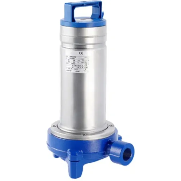 Pompe de relevage submersible avec broyeur eaux usées – Série Flygt (Xylem) DELINOX GRINDER (DXG)