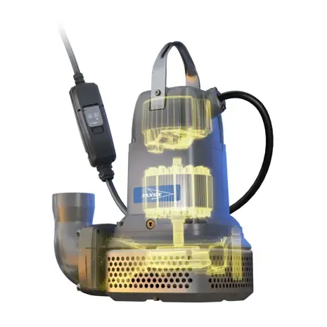 Pompe submersible d'épuisement intelligente Série Flygt (Xylem) BIBO ALPHA