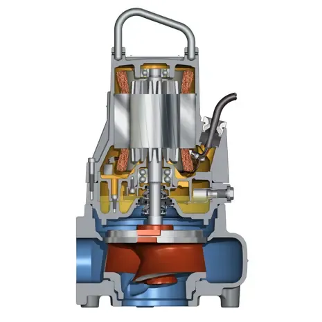 Pompe Flygt (Xylem) N 3085 – Pompe eaux usées performante et anti-colmatage
